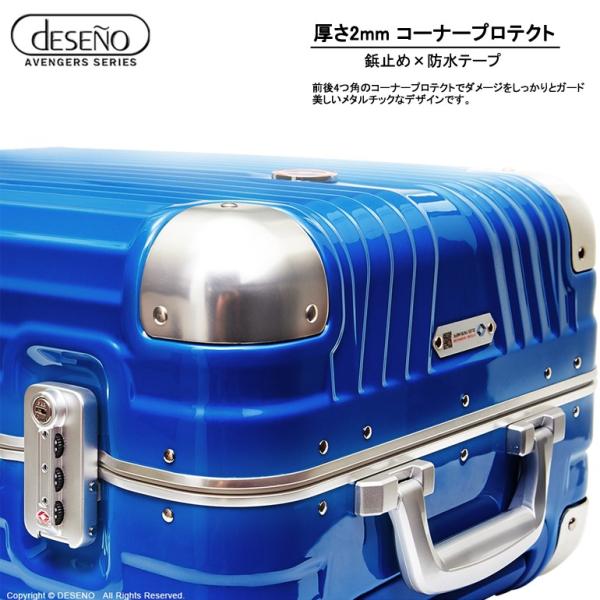 マーベル キャプテンアメリカ スーツケース Mサイズ アルミフレーム