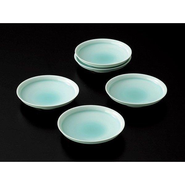 公式】たち吉 月の雫 菓子皿 5点セット 和食器 ブランド 皿 来客用