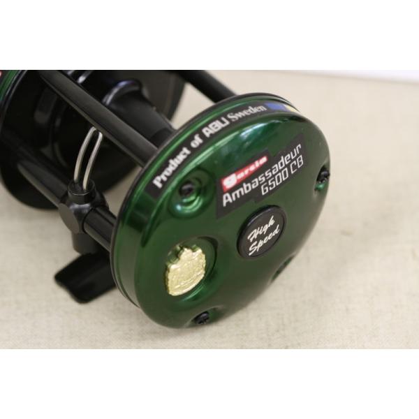 Abu Garcia Bait Reel Ambassador Factory Tuned Green 6500CB 