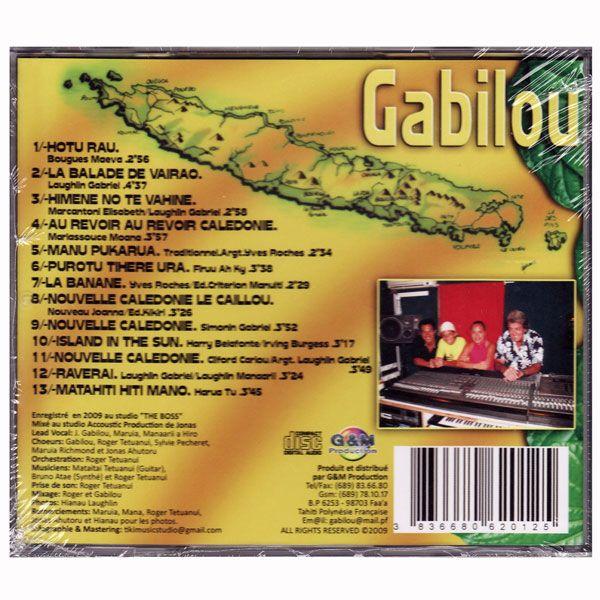 タヒチアンCD GABILOU/Hotu Rau ガビルー クロネコDM便で送料100円