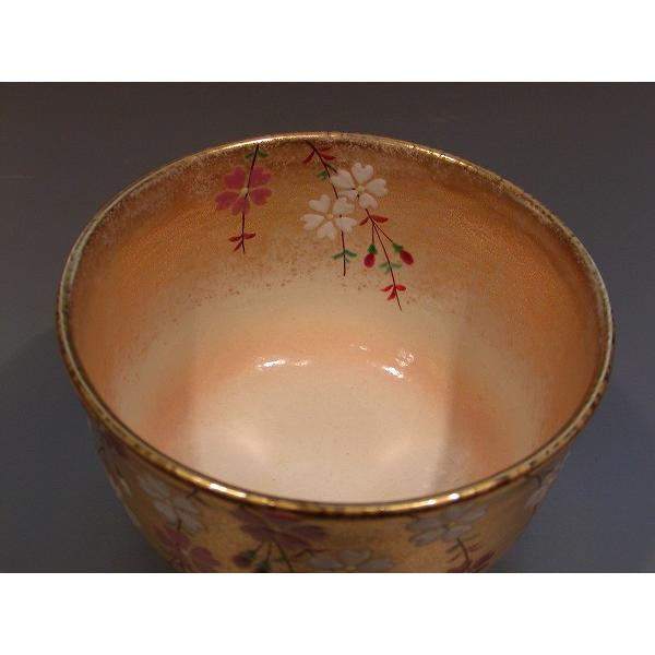 茶道具 抹茶茶碗 金砂子 桜、京焼 伝統工芸士 小倉 亨作 /【Buyee】