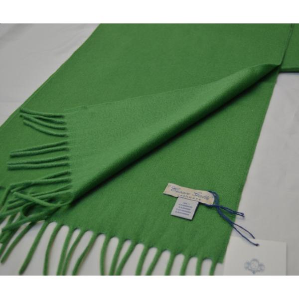 チェザーレ・ガッティ Cesare Gatti カシミアマフラー Green