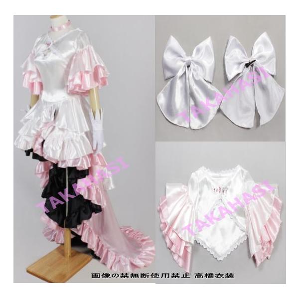 アルティメットまどか ドレス コスプレ衣装 本物のウェディングドレス＆ウィッグ付】アルティメットまどか