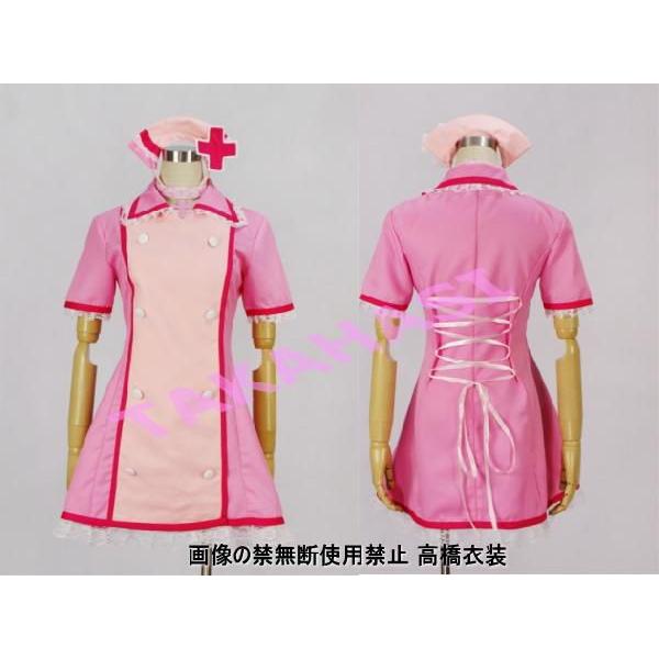VOCALOID 恋色病棟 初音ミク ナース服 コスプレ衣装ウィッグ付き