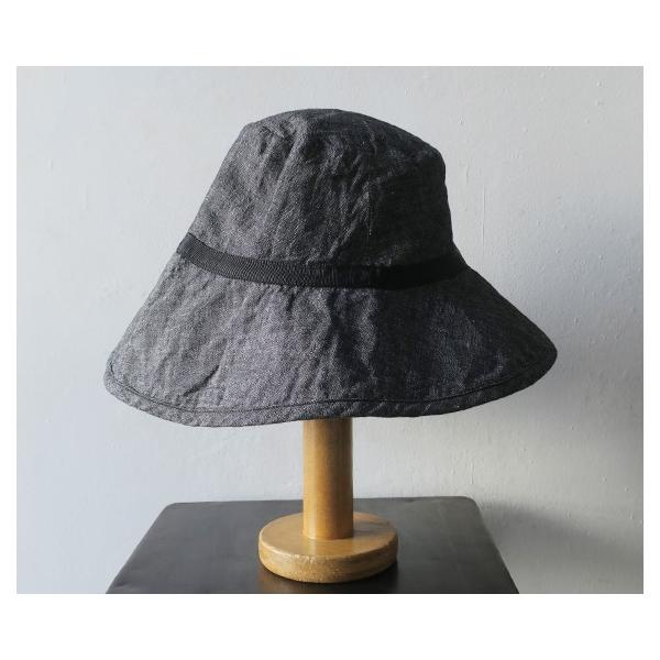 エヴァムエヴァハットevam eva レディースcotton linen hat コットン