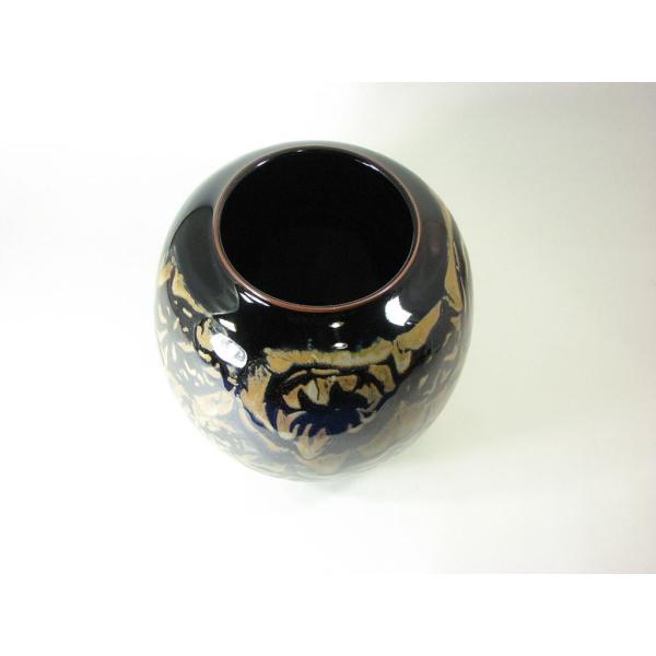 個展出品大作　青木龍山　天目曙光大花器　箱なし ae5e6e906bb66cd9a10d02042d8ae2