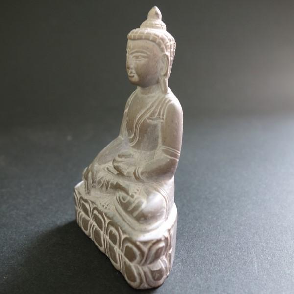 仏像】釈迦如来 石製 小さな仏像 8.5cm【送料無料】 /【Buyee