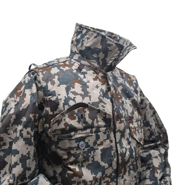 ☆PX品 航空自衛隊 デジタル迷彩 作業服 EC リップストップ 上下