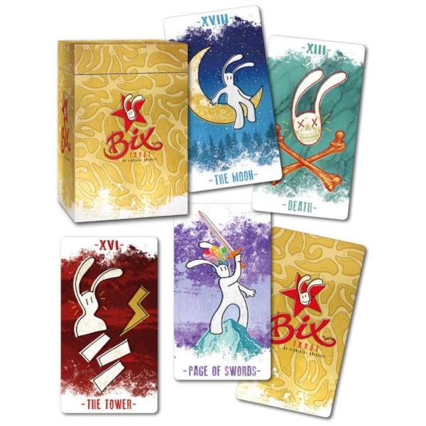 【正規品タロットカード】入手困難なデッキ✨うさぎ＆カラフル卵 イースタータロット Amazon | 【正規品】ノーマル縁 LUNALAPIN TAROTうさぎの
