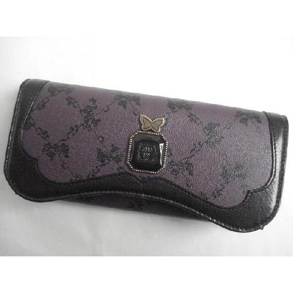 アナスイ (ANNA SUI) 長財布 ウォールデコ パープル /【Buyee】