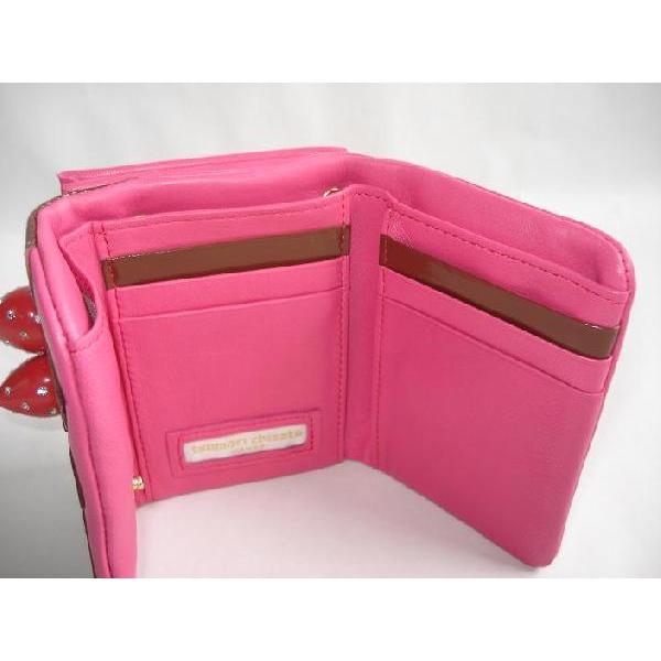 ツモリチサト（tsumori chisato CARRY）折財布 ガマ口 いちごショート