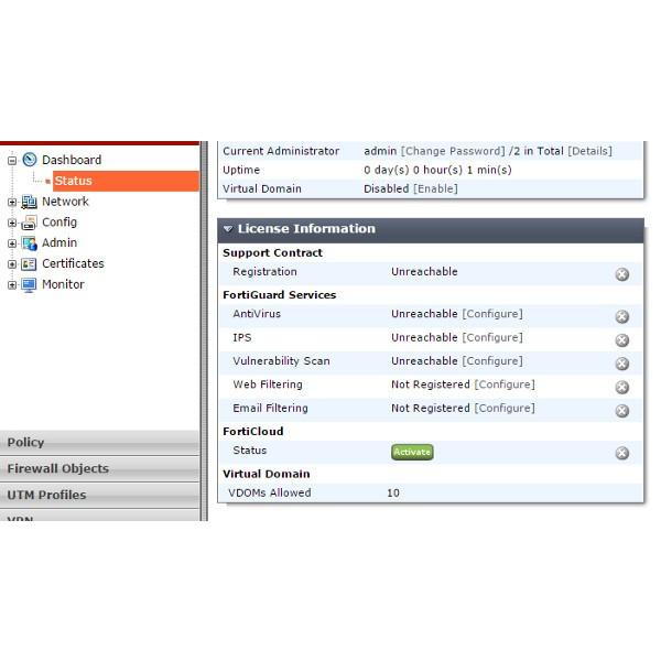 Fortinet FortiGate-40C ファームウェアv4.0 設定初期化済 /【Buyee】 Buyee - Japanese Proxy  Service