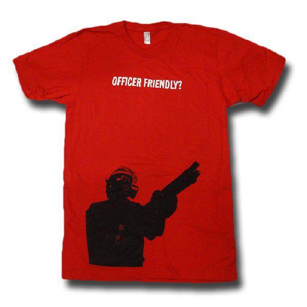 John Yates Alternative Tentacles Officer Friendly Tシャツ /【Buyee 