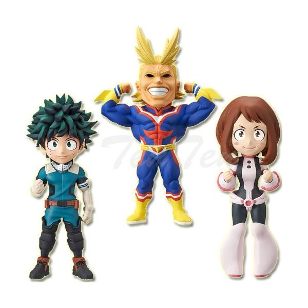 僕のヒーローアカデミア ワールドコレクタブルフィギュアvol.1 3種 