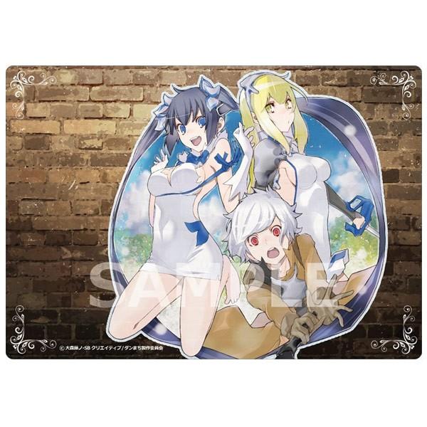 ダンまちグッズマウスパッド2 ヘスティア・ベル・アイズ柄/【Buyee】