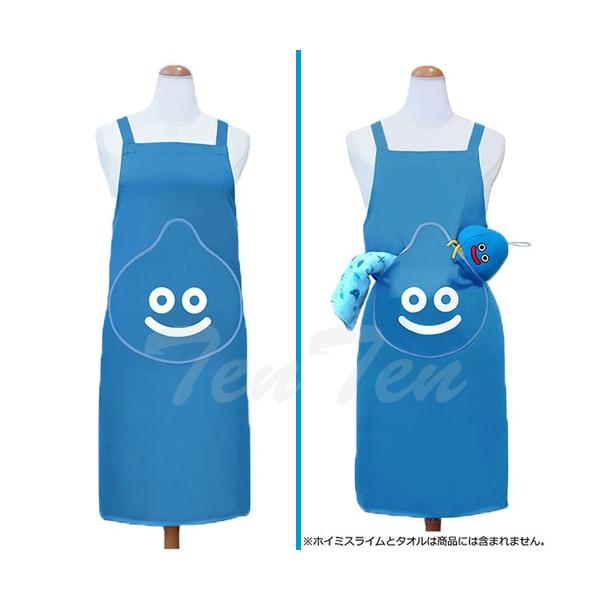 ドラゴンクエスト エプロン スライム ブルー 【即納品】 ドラクエ