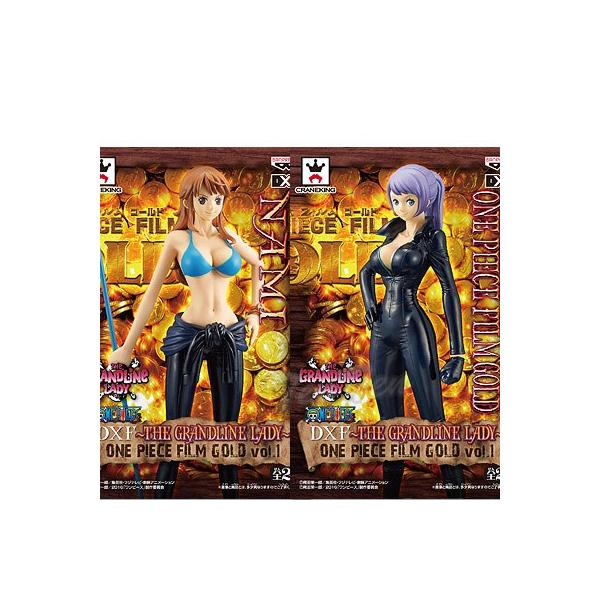 ワンピース フィギュア ナミ カリーナ ワンピース DX THE GRANDLINE LADY ONE PIECE FILM GOLD vol.1  2体セット /【Buyee】