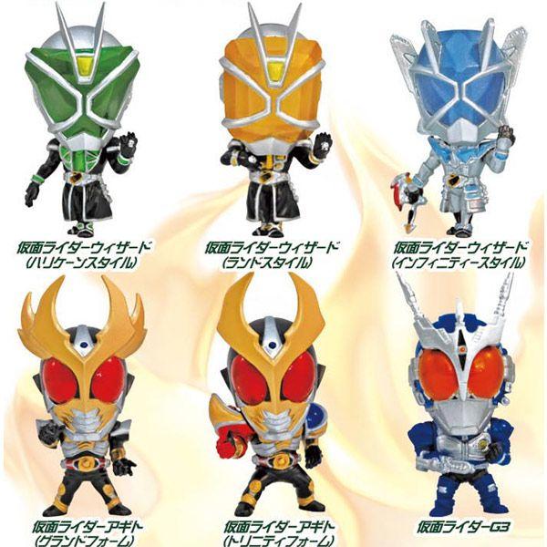 特撮ヒーローズ 仮面ライダー Vol.3 BOX ミニビッグヘッドフィギュア 