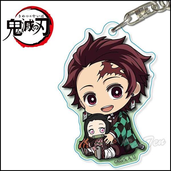 鬼滅の刃 ぎゅぎゅっとアクリルキーホルダー 竈門 炭治郎 きめつのやい