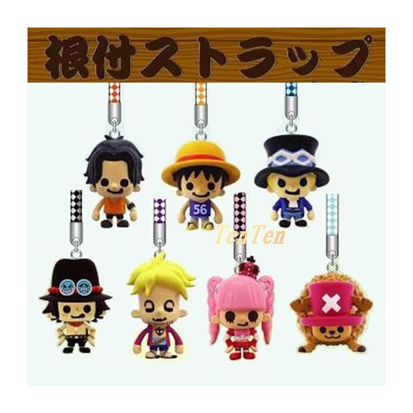 ワンピース ストラップ グッズ 根付けストラップ 第6弾 ルフィ サボ