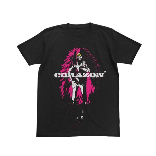 ワンピース グッズ コラソン Tシャツ ブラック S M L XL コラ