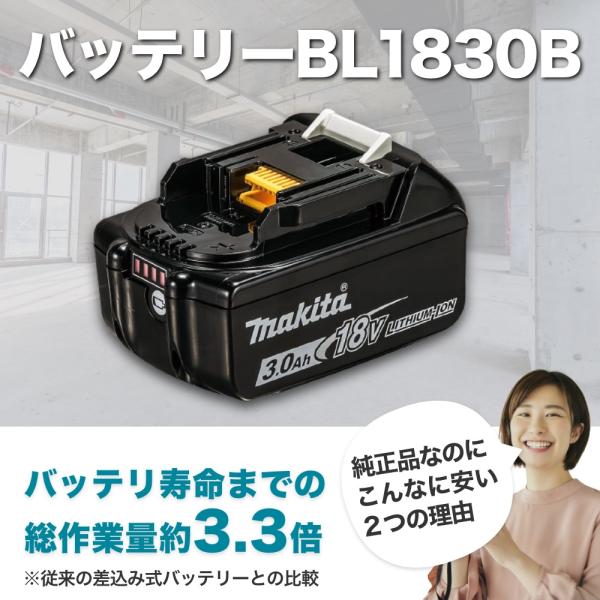 マキタ バッテリー 18v BL1830B 3.0Ah マキタ純正 リチウムイオン電池 電動工具 USAマキタ 並行輸入品 純正 バッテリ アウトドア  /【Buyee】 Buyee - Japanese Proxy Service | Buy from Japan!