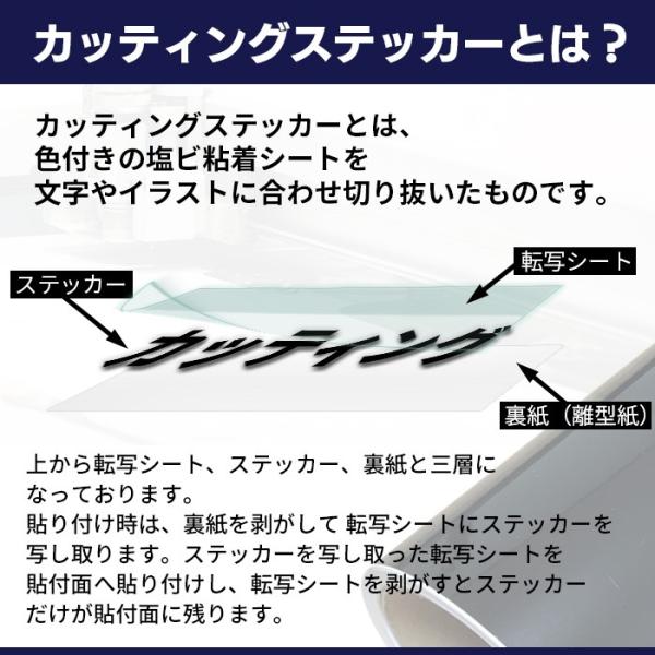 ☆切り文字 カッティングステッカー 抜き文字 25〜30ｃｍ 屋外耐久 書体多数あり 白黒/カラー 車 お店 会社 看板 イベント等に☆  /【Buyee】