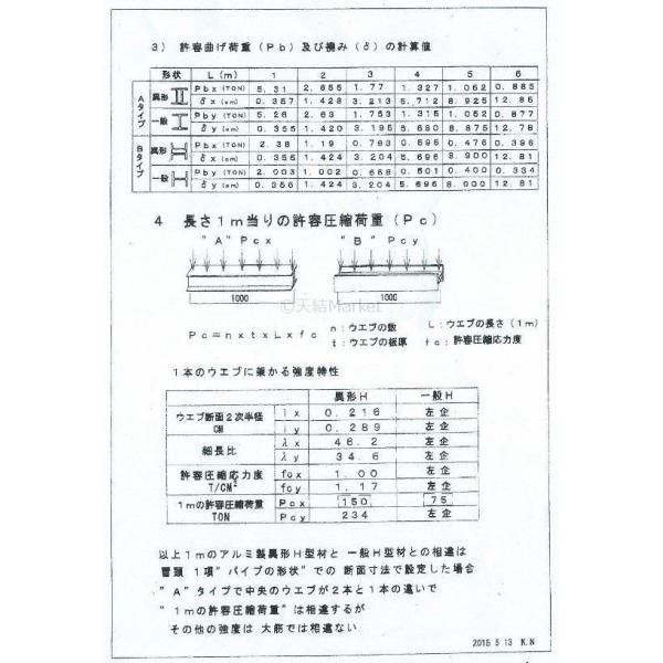 テム製 アルミH鋼 2型 長さ2m 縦100mm×横100mm×7.5mm厚×10mm厚 アルミニウム合金 アルミH型鋼 異形H鋼(2型)「別途送料ご連絡」「キャンセル/変更/返品不可」  /【Buyee】