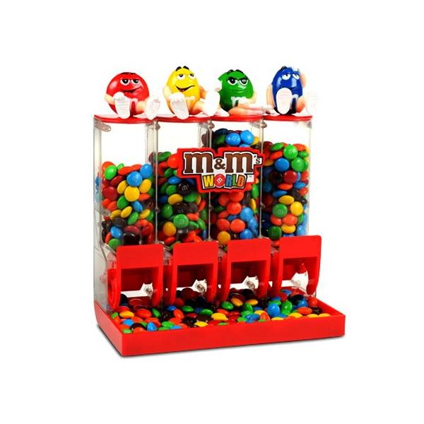 M&M'S エムアンドエムズ チョコディスペンサー（4チューブ）（A