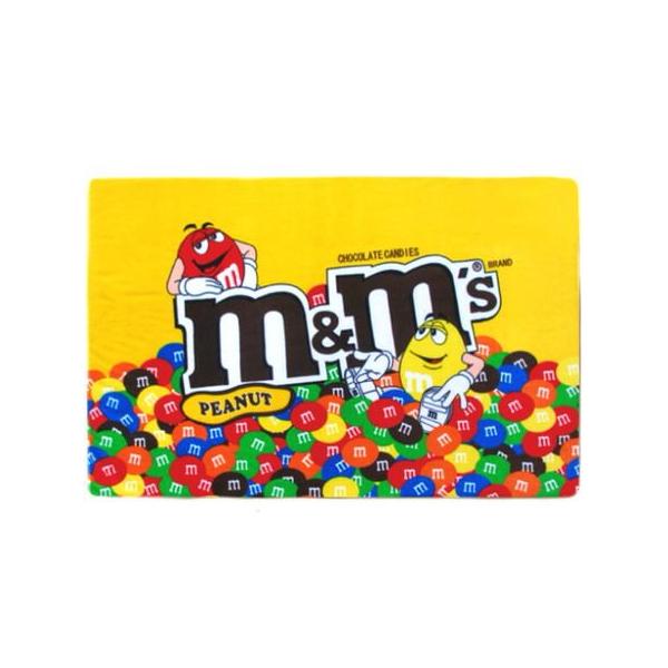 M&M'S エムアンドエムズフリースブランケットアメリカ雑貨