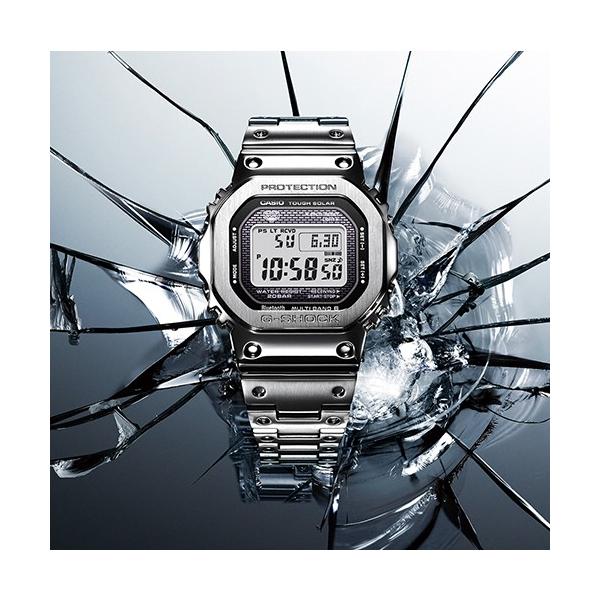 G-SHOCK FULL METAL フルメタル シルバー 電波ソーラー Bluetooth