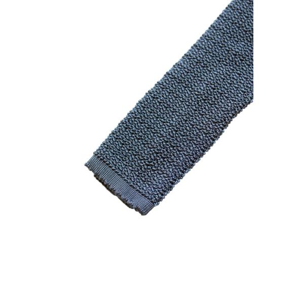 正規取扱店 Drake's シルクニットタイ SKY (ドレイクス ネクタイ