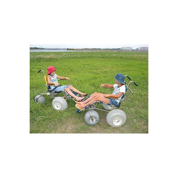 格安・貴重‼️水陸両用・介助用特殊車椅子　Landeez❗️海水浴やアウトドアに‼️ 車椅子ランディーズで海でも山でもバリアフリーに、あなたの生活