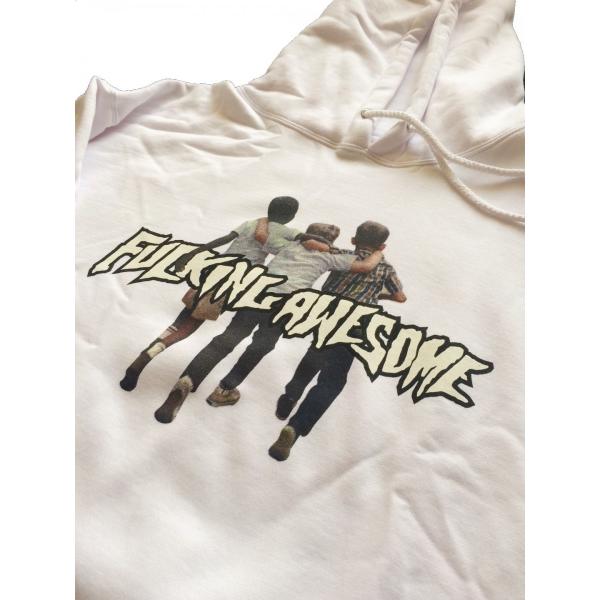 Fucking Awesome/Friends Hoodie/White/ファッキングオーサム/パーカー 