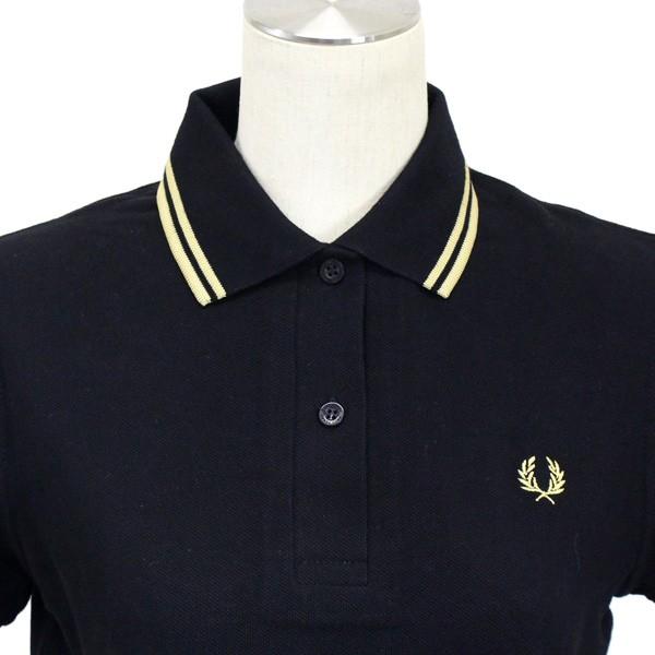 FRED PERRY (フレッドペリー) G12 レディース ラインポロシャツ イングランド製 全5色 FP266 FRED PERRY (フレッドペリー) G12 レディース ラインポロシャツ