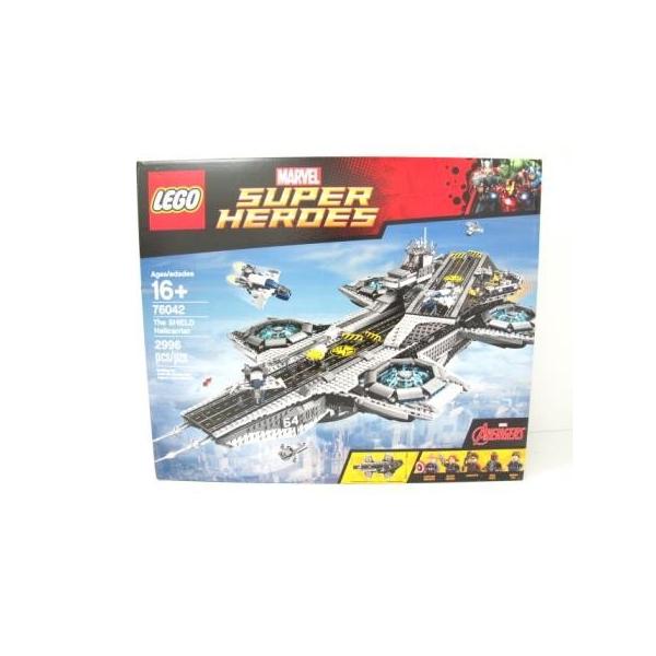 LEGO レゴ76042 マーベルスーパーヒーローズシールド・ヘリキャリア未