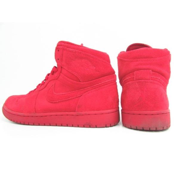 NIKE AIR JORDAN 1 RETRO HIGH GYM RED SUEDE 332550 603 SIZE 27.5cm