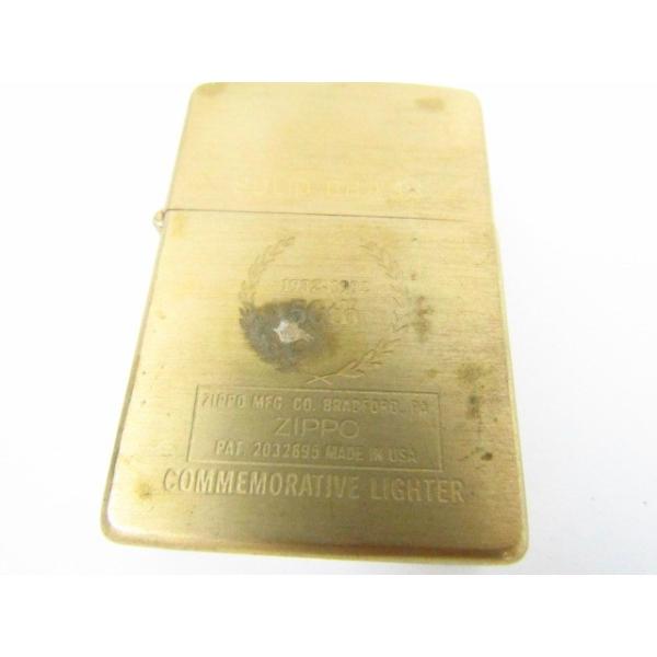 ZIPPO ライター》ZIPPO ジッポー 1932-1982 50th 1993年製 SOLID BRASS