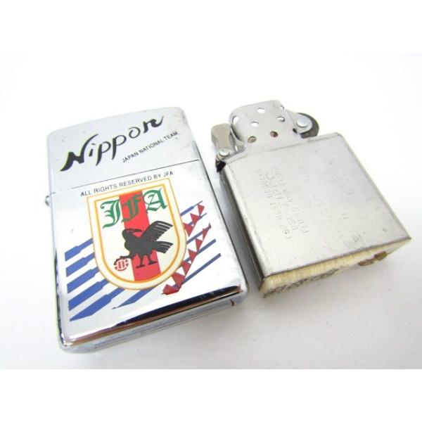 ZIPPO ライター》未使用 JFA サッカー 日本代表 ドーハ ZIPPO ジッポー