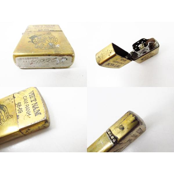 ZIPPO ライター》1968年製 昭和43年 ZIPPO ジッポー ベトナム VIETNAM