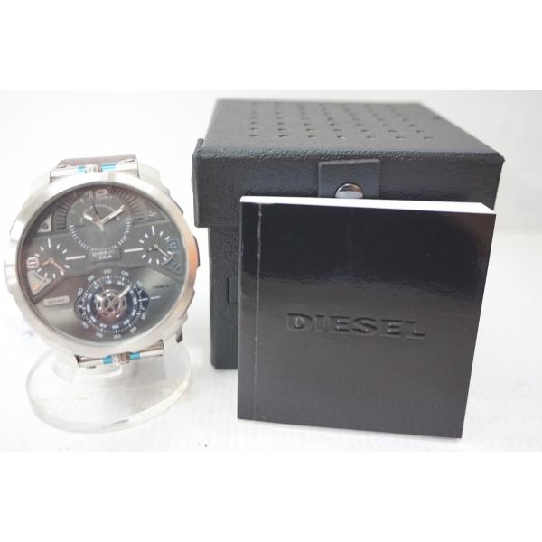 腕時計》 未使用品 DIESEL ディーゼル DZ-7360 レザーベルト クォーツ ...