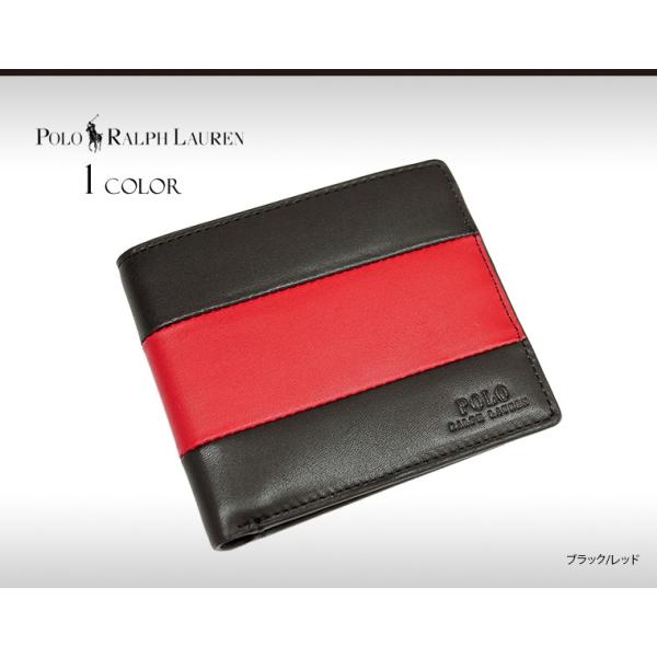 ラルフローレン 財布 二つ折り財布 メンズ レザー レーシング