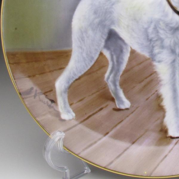 オールドノリタケ 犬絵 プレート 飾り皿 22cm /【Buyee】 Buyee