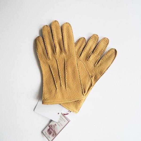 DENTS デンツ ペッカリーレザーグローブ 15-1043/CORK /【Buyee 