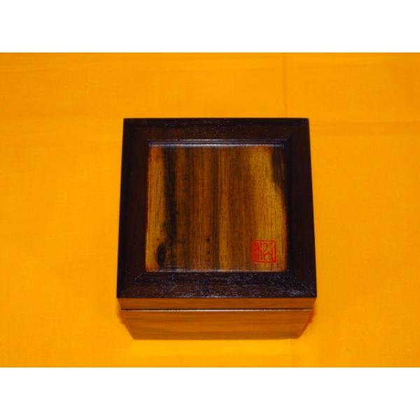 印籠 黒柿 一点物】鹿角×黒柿 印籠 伝統技術の手作り工芸品