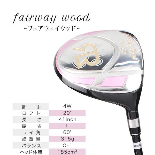 ルーズベルト テディベア 左利き 11本 レディースゴルフ 初心者 入門 ルーズベルト テディベア 左利き 11本 レディースゴルフ 初心者 入門