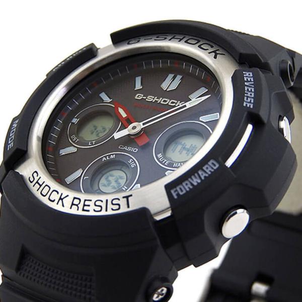 CASIO カシオ Gショック 電波ソーラー G-SHOCK ジーショック ブラック AWG-M100-1A 海外モデル アナログ デジタル アナデジ  腕時計 逆輸入 40代 50代 おしゃれ /【Buyee】 Buyee - Japanese Proxy Service | Buy from  Japan!