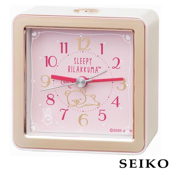 お取り寄せ SEIKO セイコークロック 目覚まし時計 子供 女の子