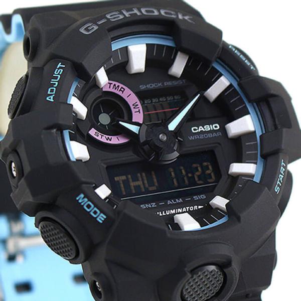 ポイント最大6倍 G-SHOCK Gショック CASIO カシオ GA-700PC-1A ネオン