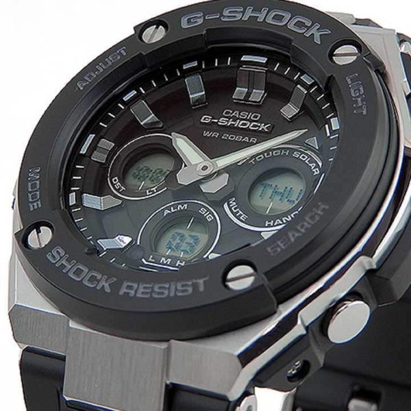 BOX訳あり ポイント最大6倍 G-SHOCK CASIO タフソーラー G-STEEL Gスチール アナデジ メンズ 腕時計 黒 ブラック 銀  シルバー ウレタン GST-S300-1A 海外モデル /【Buyee】 Buyee - Japanese Proxy Service | Buy  from Japan! bot-online